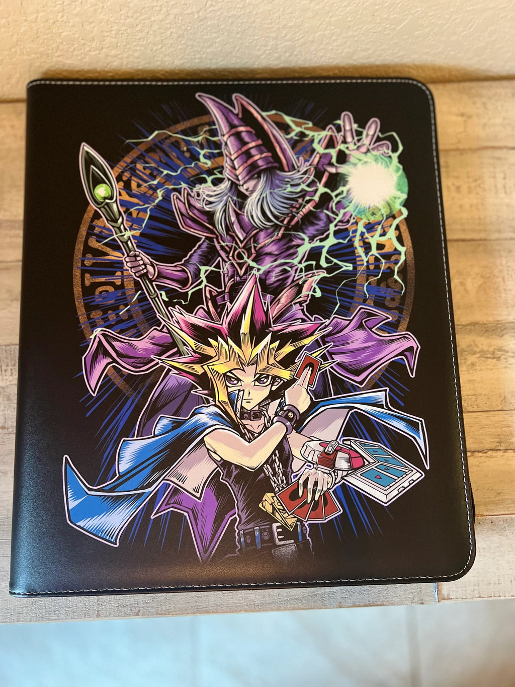 Yugi/Dark Magician 9 Pocket Top-Loader Card Binder